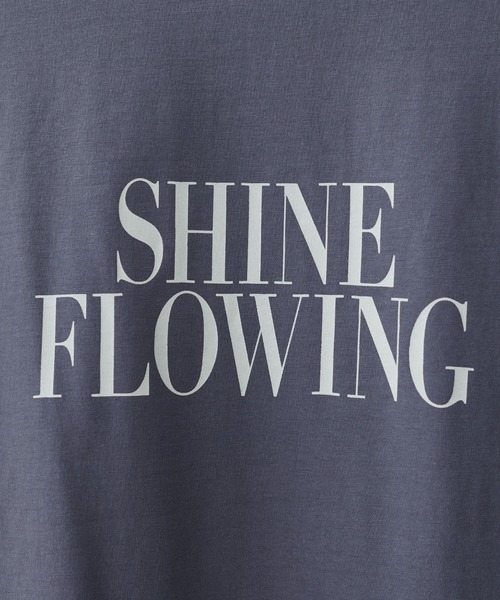 natural couture（ナチュラルクチュール）の「真夏でも安心して着られる◎汗染み防止加工ロゴT（Tシャツ/カットソー・レディース・オフホワイト/ブルー/スミクロ・FREE）」の13枚目の写真