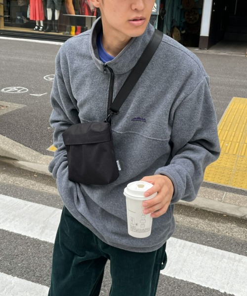 THOUSAND MILE（サウザンドマイル）の「【THOUSAND MILE/サウザンドマイル】別注裏起毛ハーフジップスウェット（スウェット・メンズ・ブラック/グレー/オリーブ・MEDIUM/LARGE）」の16枚目の写真