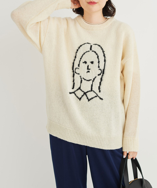 ⭐ごま塩iami in fact... COTTON KNIT 67160001b_38_d_500.jpg