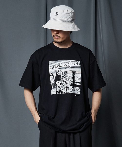 セール】【microdot / マイクロドット】 別注 oasis フォト T