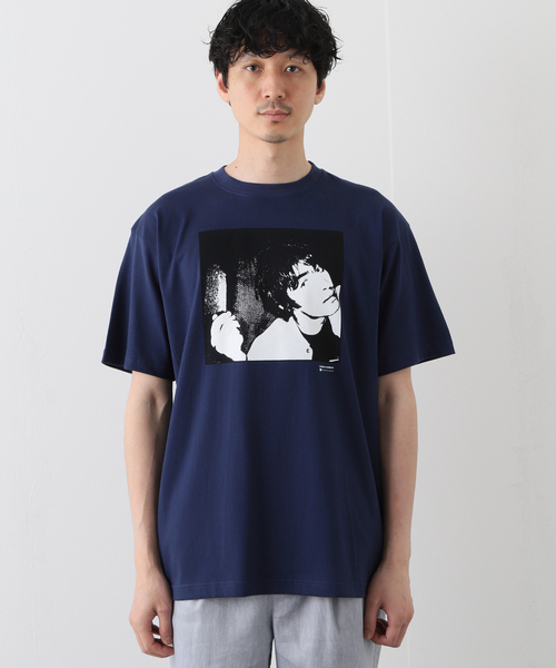 EDIFICE(エディフィス)の「【microdot / マイクロドット】 別注 oasis フォト Tシャツ(Tシャツ/カットソー・メンズ・ホワイト/ブラック/ブルー/ブラック系その他/ホワイト系その他/ホワイト×ホワイト・MEDIUM/LARGE)」の19枚目の写真