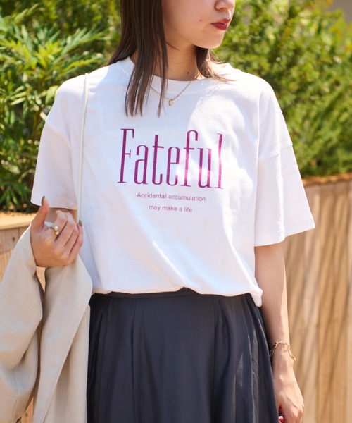 COLONY 2139(コロニートゥーワンスリーナイン)の「USAコットンロゴ入りTシャツ(Tシャツ/カットソー・レディース・ホワイト/ホワイト系その他/ホワイト系その他2/ブラック/ブラック系その他/ブラック系その他2・FREE)」の1枚目の写真