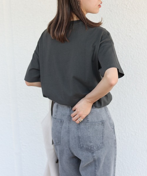 COLONY 2139(コロニートゥーワンスリーナイン)の「USAコットンロゴ入りTシャツ(Tシャツ/カットソー・レディース・ホワイト/ホワイト系その他/ホワイト系その他2/ブラック/ブラック系その他/ブラック系その他2・FREE)」の14枚目の写真