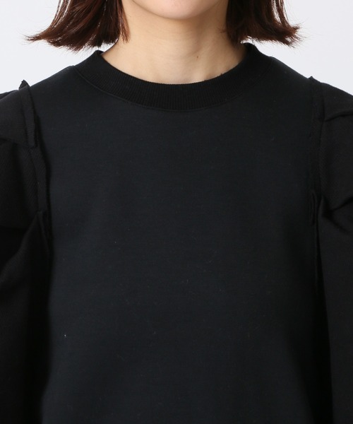 Giboulee(ジブール)の「【GibouLee/ジブール】 ボリュームスリーブプルオーバー(Tシャツ/カットソー・レディース・ブラック/アイボリー・FREE)」の21枚目の写真