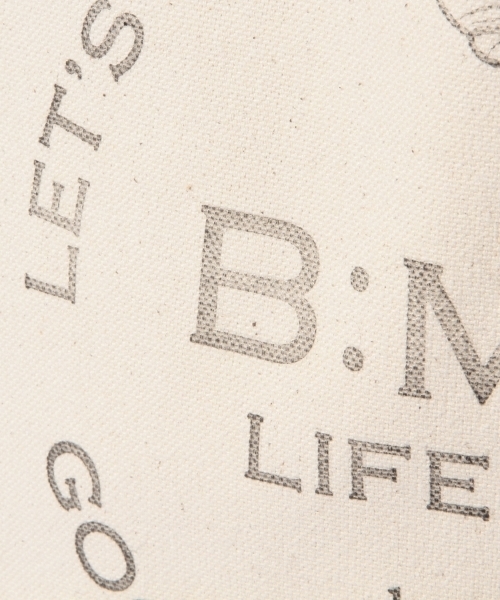 B:MING by BEAMS（ビーミングバイビームス）の「ビーミング by ビームス / USA ECO BAG（トートバッグ・ホワイト系その他・ONE SIZE）」の3枚目の写真