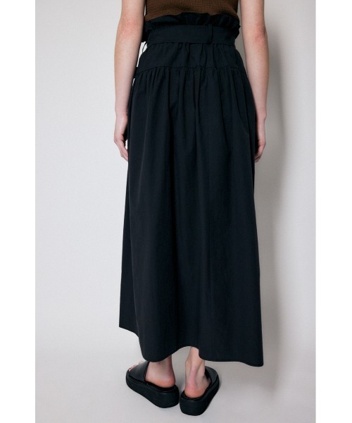 スカート Cotton Dramatic Gather SK COTTON PLAID GATHER CLOTH S(XS Grey): Y's｜THE SHOP YOHJI YAMAMOTO