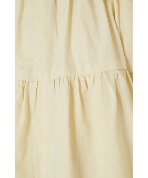 スカート Cotton Dramatic Gather SK COTTON PLAID GATHER CLOTH S(XS Grey): Y's｜THE SHOP YOHJI YAMAMOTO