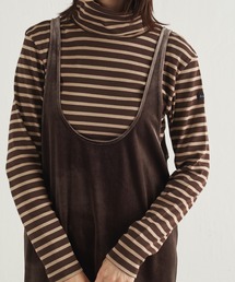 COLLAGE GALLARDAGALANTE | インナー次第でロングシーズン使える/ベロアキャミワンピース/手洗い可(ワンピース)