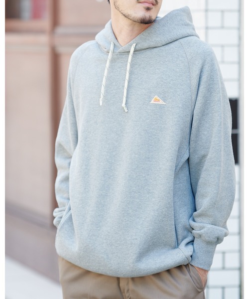 KELTY(ケルティ)の「KELTY/ケルティ ミニロゴスウェットパーカー(パーカー・メンズ・ブラック/ベージュ/グリーン/マスタード/グレー・M/L/S/XL)」の3枚目の写真