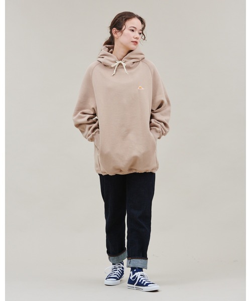KELTY(ケルティ)の「KELTY/ケルティ ミニロゴスウェットパーカー(パーカー・メンズ・ブラック/ベージュ/グリーン/マスタード/グレー・M/L/S/XL)」の10枚目の写真