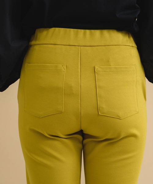 Paradise Picnic（パラダイスピクニック）の「センタースリットストレッチパンツ（その他パンツ・レディース・ブラック/ベージュ/イエロー・FREE）」の12枚目の写真