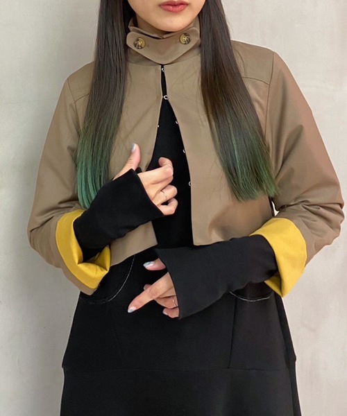 led.tokyo(レッドトウキョウ)の「【led.tokyo】3WAYショートジャケット(その他アウター・レディース・ブラック/ベージュ/ブルー・FREE)」の21枚目の写真