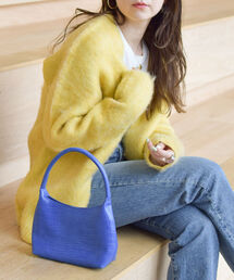 Ray BEAMS | Ray BEAMS / カラー シャギー Vネック カーディガン(カーディガン/ボレロ)