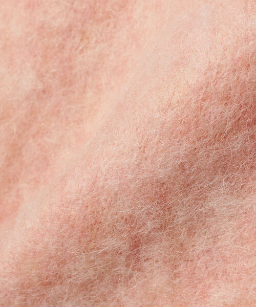 Ray BEAMS(レイビームス)の「Ray BEAMS / カラー シャギー Vネック カーディガン(カーディガン/ボレロ・レディース・ライトブルー/ピンク/イエロー・ONE SIZE)」の10枚目の写真