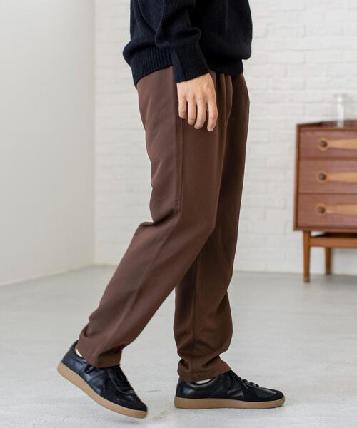 coen（コーエン）の「TRタックテーパードイージーパンツ（スラックス・メンズ・その他2/ブラウン/ブラック/グレー/その他1・L/XL/S/M）」の21枚目の写真