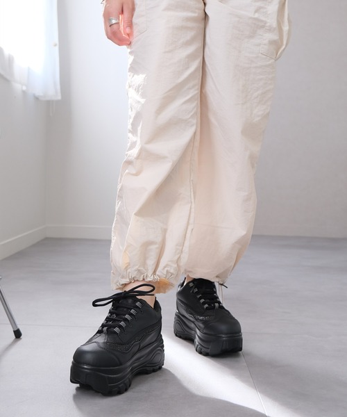 AmiAmi（アミアミ）の「【2025SS新色登場！】厚底スニーカー（スニーカー・レディース・ホワイト/ブラック/レオパード/ベージュ/シルバー・LL/3L/S/M/L/5L/4L）」の13枚目の写真