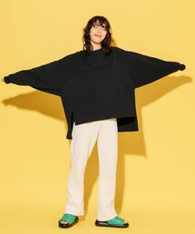 CITEN | ＜CITEN＞ヘリンボン セミフレア パンツ(スウェットパンツ)