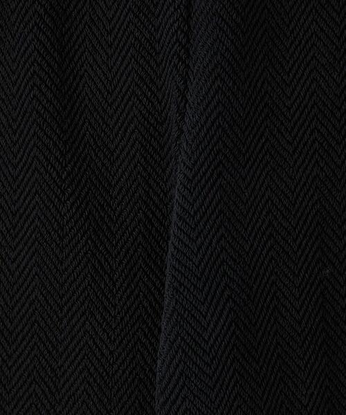 CITEN（シテン）の「＜CITEN＞ヘリンボン セミフレア パンツ（スウェットパンツ・レディース・ダークグレー/オフホワイト・FREE）」の15枚目の写真