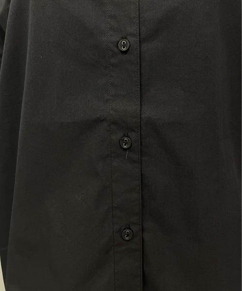 ReNorm（リノーム）の「コットンナイロンブラウス（シャツ/ブラウス・レディース・オフホワイト/ブラック・フリー）」の13枚目の写真