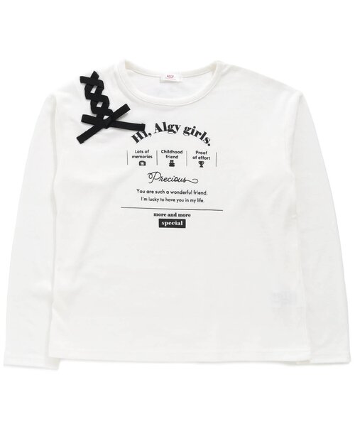 algy(アルジー)の「もちふわアイコンロンT(Tシャツ/カットソー・キッズ・オフホワイト/ブラック/ミント/ラベンダー・X-SMALL/MEDIUM/SMALL/XX-SMALL)」の16枚目の写真