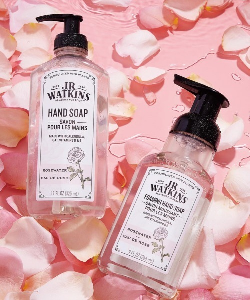 J.R.Watkins（ジェイアールワトキンス）の「J.R.Watkins WT ハンドソープ ローズウォーター 325ml（ハンドソープ・レディース・ピンク・ONE SIZE）」の2枚目の写真