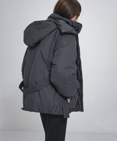 WILD THINGS（ワイルドシングス）の「『25周年別注』WILDTHINGS　4WAY JACKET（ダウンジャケット/コート・レディース・ブラック/カーキ・FREE）」の12枚目の写真