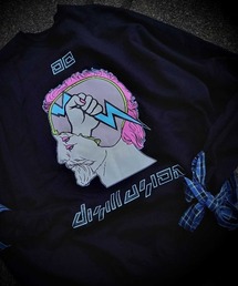 KIDILL グラフィック ブラック スウェット F KIDILL グラフィック ブラック スウェット F