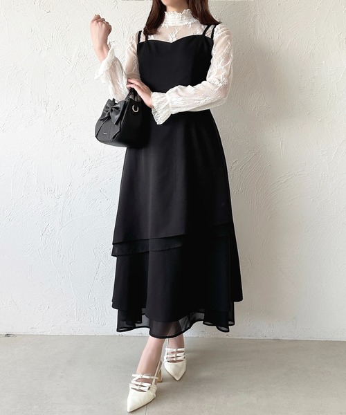 apres jour(アプレジュール)の「キャンディースリーブレースインナー【ZOZOTOWN限定アイテム】(シャツ/ブラウス・レディース・ブラック/オフホワイト・X-LARGE/フリー)」の21枚目の写真