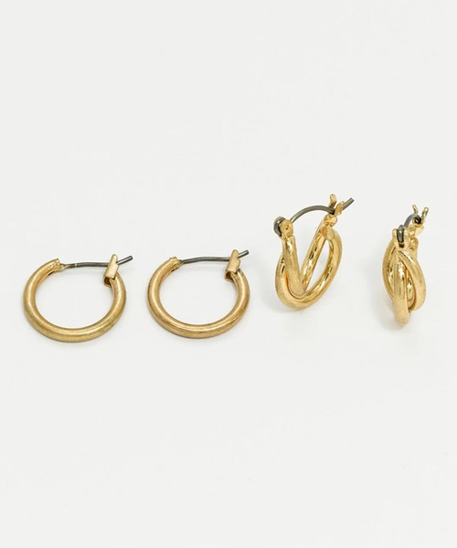 GOLDY(ゴールディ)の「【GOLDY】ミニマル 2ペア ピアス / 1200910/1200908 / 1201203※(ピアス(両耳用)・レディース・シルバー系その他/ゴールド系その他/ゴールド/シルバー/マルチ/シルバー系その他4/シルバー系その他6/ゴールド系その他5/シルバー系その他5/ゴールド系その他4/シルバー系その他3・FREE)」の1枚目の写真