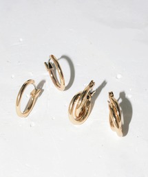 【GOLDY】ミニマル 2ペア ピアス / 1200910/1200908 / 1201203※