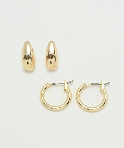 GOLDY(ゴールディ)の「【GOLDY】ミニマル 2ペア ピアス / 1200910/1200908 / 1201203※(ピアス(両耳用)・レディース・シルバー系その他/ゴールド系その他/ゴールド/シルバー/マルチ/シルバー系その他4/シルバー系その他6/ゴールド系その他5/シルバー系その他5/ゴールド系その他4/シルバー系その他3・FREE)」の10枚目の写真