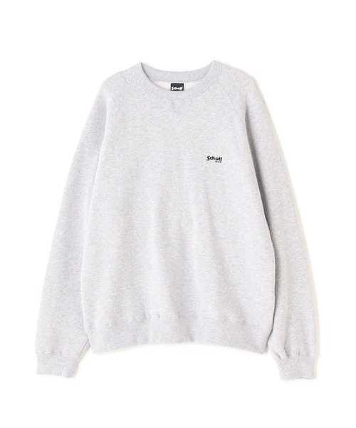 schott（ショット）の「Schott/ショット/CREWNECK SWEATSHIRT/クルーネック スウェットシャツ（スウェット・メンズ・チャコール/その他/キナリ/オリーブ系・2XL/M/XL/L）」の4枚目の写真