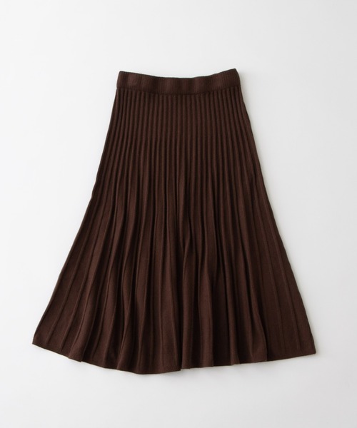 OLUPIC（オルピック）の「OLUPIC/【WEB限定】ニットフレアスカート（スカート・レディース・アイボリー/ブラウン/ダークグレー・FREE）」の12枚目の写真