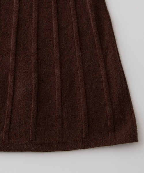 OLUPIC（オルピック）の「OLUPIC/【WEB限定】ニットフレアスカート（スカート・レディース・アイボリー/ブラウン/ダークグレー・FREE）」の18枚目の写真