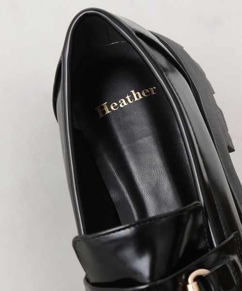 Heather（ヘザー）の「ボリュームローファー　173823（ローファー・レディース・ブラック/ブラウン・M/L）」の8枚目の写真