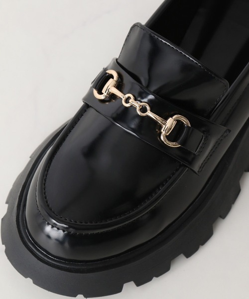 Heather（ヘザー）の「ボリュームローファー　173823（ローファー・レディース・ブラック/ブラウン・M/L）」の9枚目の写真