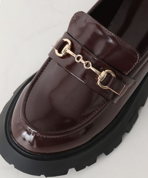 Heather（ヘザー）の「ボリュームローファー　173823（ローファー・レディース・ブラック/ブラウン・M/L）」の10枚目の写真