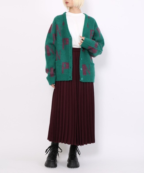 PUNYUS（プニュズ）の「アコーディオンプリーツロングスカート（スカート・レディース・ブラック/ワイン/オレンジ/グリーン・4/2/1/3）」の15枚目の写真