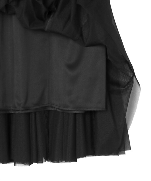 新品タグ付き ANAYI シャイニーチュールマチフレア スカート ANAYI