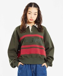 X-girl | SWEAT POLO TOP(スウェット)