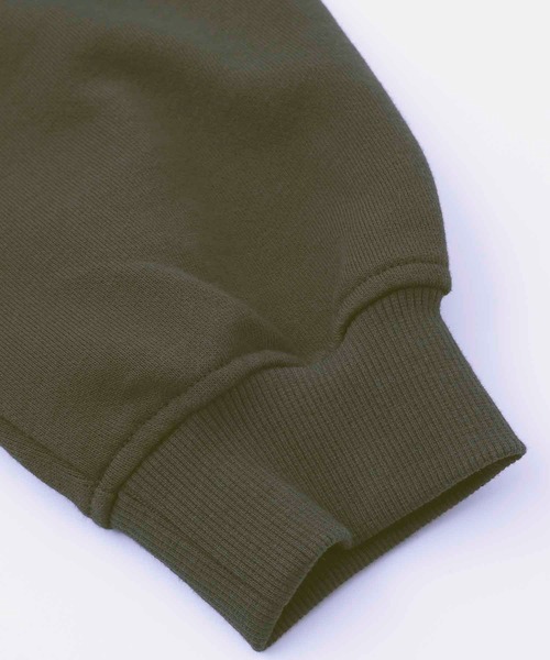 X-girl（エックスガール）の「SWEAT POLO TOP（スウェット・レディース・チャコール/ピンク/ホワイト・M/S）」の8枚目の写真