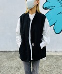 Carhartt ブラック フリースベスト Carhartt ベスト ジレ CARHARTT / カーハート /フリースベスト