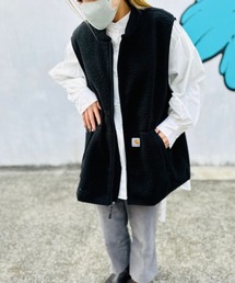 Carhartt フリース裏地 ベスト オリーブグリーン Carhartt フリース裏地 ベスト オリーブグリーン 楽天市場