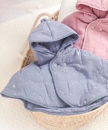 apres les cours | ダブルガーゼベビーマント(おくるみ)