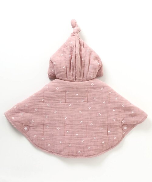 apres les cours（アプレレクール）の「ダブルガーゼベビーマント（おくるみ・キッズ・ピンク/ブルー・80/90）」の5枚目の写真