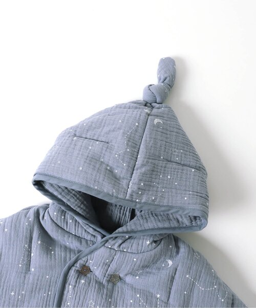 apres les cours（アプレレクール）の「ダブルガーゼベビーマント（おくるみ・キッズ・ピンク/ブルー・80/90）」の9枚目の写真