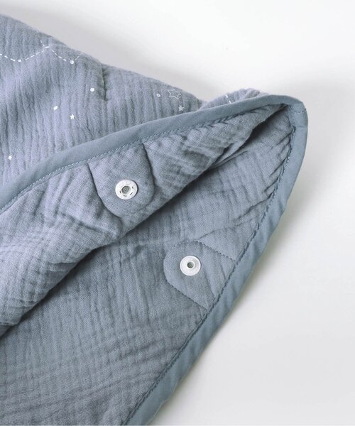 apres les cours（アプレレクール）の「ダブルガーゼベビーマント（おくるみ・キッズ・ピンク/ブルー・80/90）」の12枚目の写真