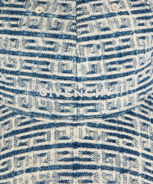 GIVENCHY（ジバンシイ）の「GIVENCHY 4G cap in 4G denim（キャップ・メンズ・ホワイト・FREE）」の4枚目の写真