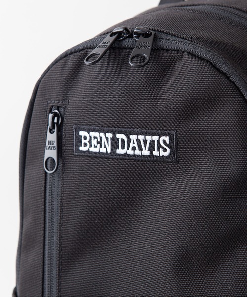 BEN DAVIS（ベンデイビス）の「【BEN DAVIS/ベンデイビス】【型崩れしにくいタフ設計】ワンショルダーバッグ 撥水加工 ボディバッグ スリングバッグ（ショルダーバッグ・メンズ・ブラック/レッド/グリーン・FREE）」の4枚目の写真