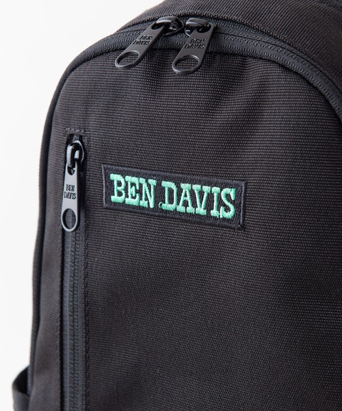 BEN DAVIS（ベンデイビス）の「【BEN DAVIS/ベンデイビス】【型崩れしにくいタフ設計】ワンショルダーバッグ 撥水加工 ボディバッグ スリングバッグ（ショルダーバッグ・メンズ・ブラック/レッド/グリーン・FREE）」の14枚目の写真